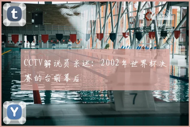 CCTV解说员亲述：2002年世界杯决赛的台前幕后